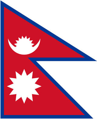 Nepal Flag Waving. flag Nepal+flag+meaning