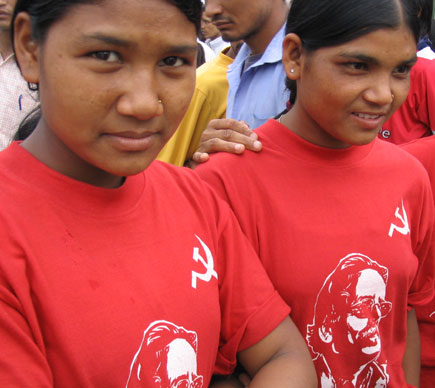 Images from Maoist Mass Meeting in Kathmandu